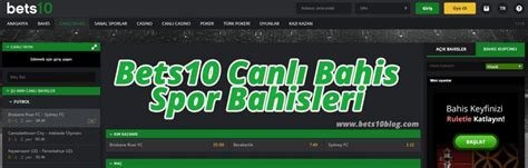 Bets10 Bahis Giriş